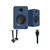 Kanto REN Matte Blue + ST28 Black + Tributaries 2m 48G HDMI TV Stereo Kit