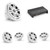 JL Audio M3 Marine Audio System – 4 x 6.5" Sport White Speakers & 10" Subwoofer with XDM600/6 6-Channel Amplifier – Complete Boat Audio Upgrade