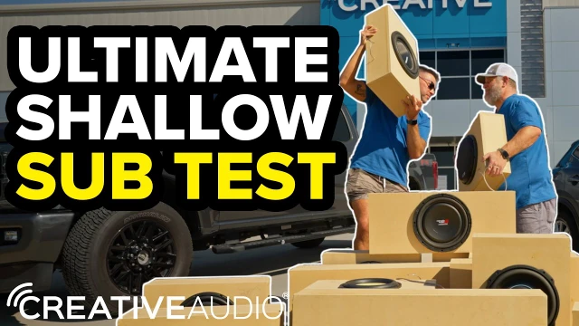 We Tested 15 of the BEST Shallow Subwoofers! | Ultimate Shallow Subwoofer Sound Test