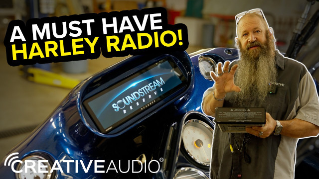 Harley Headunit Upgrade! Soundstream Reserve WHD.9813 Install & Features