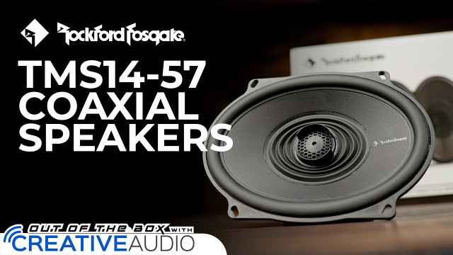Rockford Fosgate TMS14-57 5x7" Coaxial Speakers | Product Overview