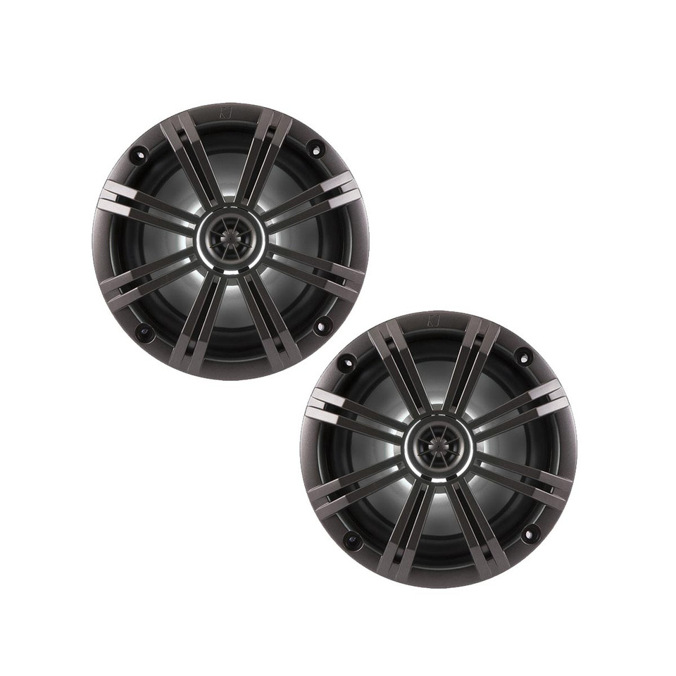 Kicker 6.5 Inch KMSeries Marine Speakers 41KM604W (Pair) Creative Audio