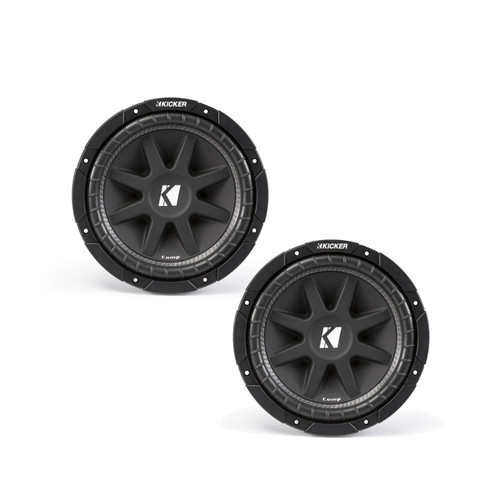 Comp 10-inch (25cm) Subwoofer, 4-Ohm, RoHS Compliant bundle