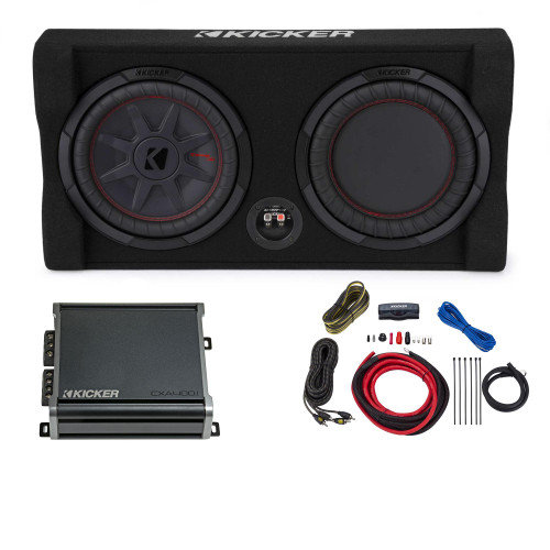 Kicker Comp RT 10 Inch 48TRTP102 Thin Down Firing Enclosure