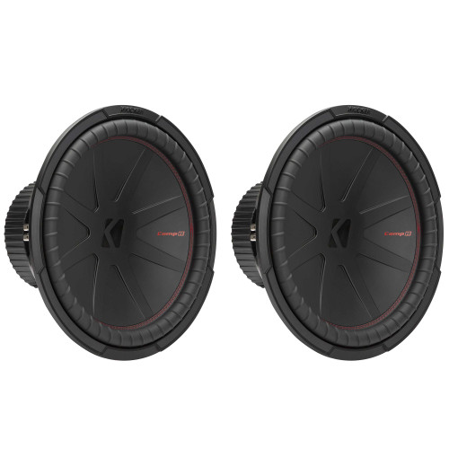 Kicker 15 Inch Comp R Woofer Includes Two 48CWR152 Virtual 2
