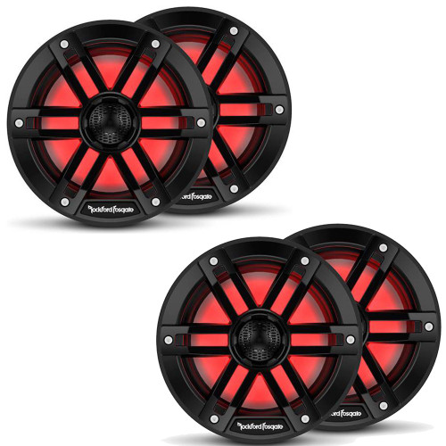 Rockford Fosgate PM282W Punch Series 8 Wakeboard Tower Speakers White