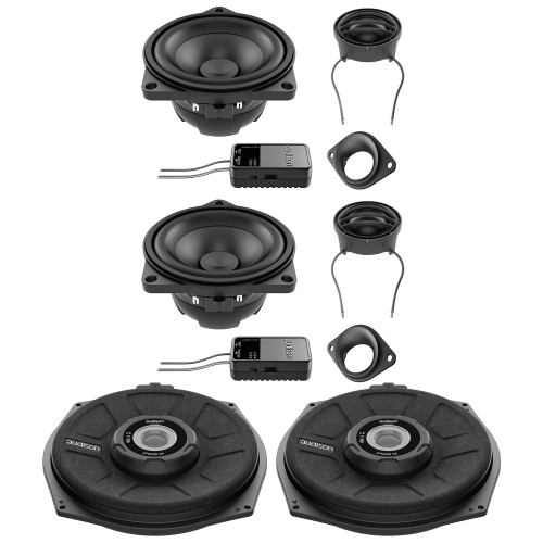 Audison Front Speakers and Subwoofer Bundle Compatible With