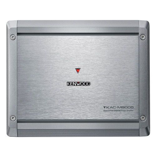 Kenwood KAC-M8005 5ch Amplifier with 75W x4 + 500W x1 RMS Power at