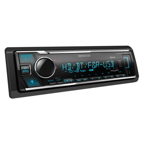 Kenwood KMM-BT732HD Bluetooth HD radio Ft & Rear USB DIN Media