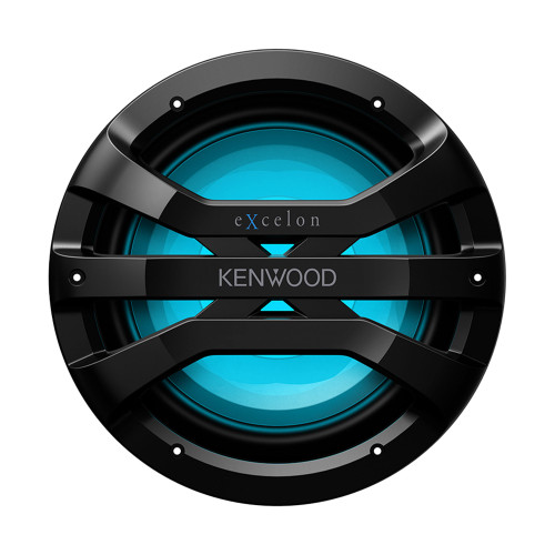 Kenwood XM1041BL 10" Motorsports Subwoofer, Black grill and frame, 21