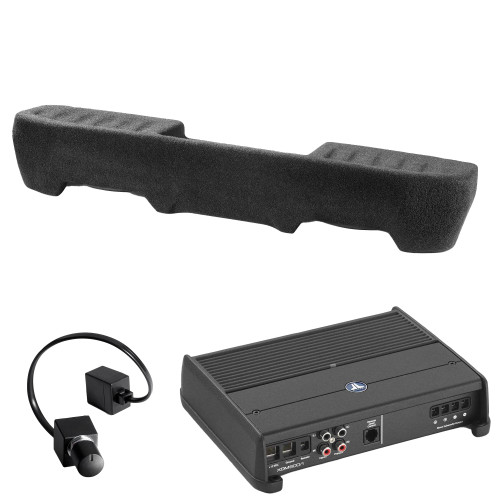 JL Audio Jeep Gladiator Stealthbox and Amp Bundle, 2020Up Jeep