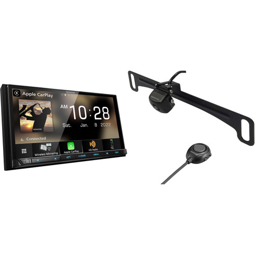 Kenwood DMX908S MultiMedia Receiver with CMOS-320LP Multi-Angle