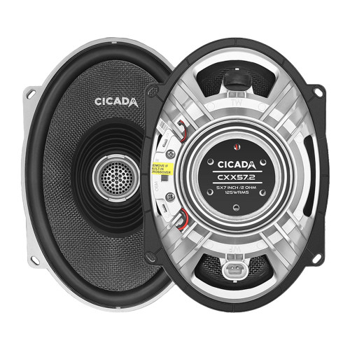 Cicada Audio CXX57.2 - Pro Coaxial Speakers Bi Ampable 5x7-inch