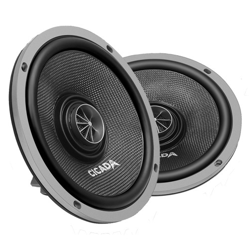 directed essentials audio キャパシター Cicada Audio CXX65.2 - Pro Coaxial Speakers 6.5-inch- 2 Ohm, Pair