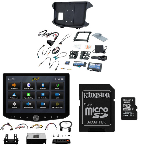 Stinger Ix210 Horizon10 10.1-Inch Floating Multimedia Infotainment