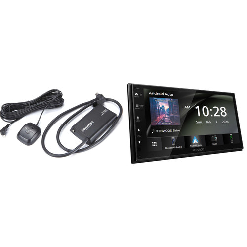 Kenwood DMX4710S MultiMedia Receiver with SXV300v1 Connect Vehicle