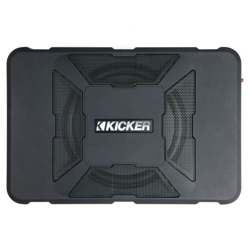 Kicker HIDEWAY アンプ内蔵 20cm 薄型ウーファーBOX HS8 Kicker 51HS8 Hideaway Compact Powered Subwoofer Enclosure with 8