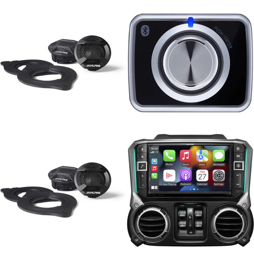 ALPINE カーナビ Bluetoothユニット Alpine i509-WRA-JK 9