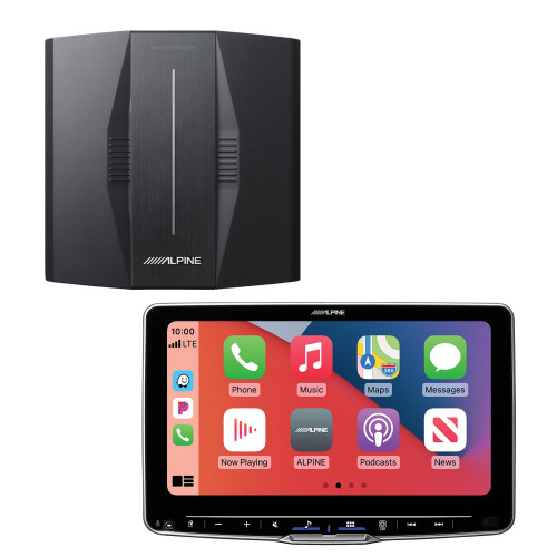Alpine ILX-F509 Halo9 Digital Receiver & PXE-C80-88 OPTIM8 8