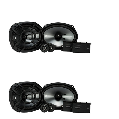 Kicker CSS69 6X9-INCH (160x230mm) COMPONENT SYSTEM WITH .75-INCH