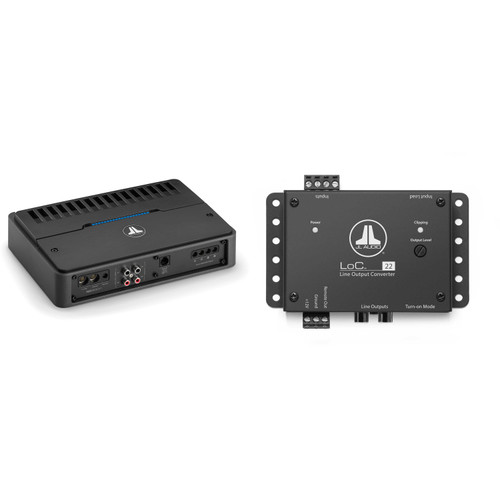 JL Audio RD500/1 500W Class D Monoblock Subwoofer Amp & LOC-22