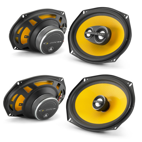 JL Audio for Dodge Ram Crew Cab 2012+ Bundle - C1 3-Way 6x9