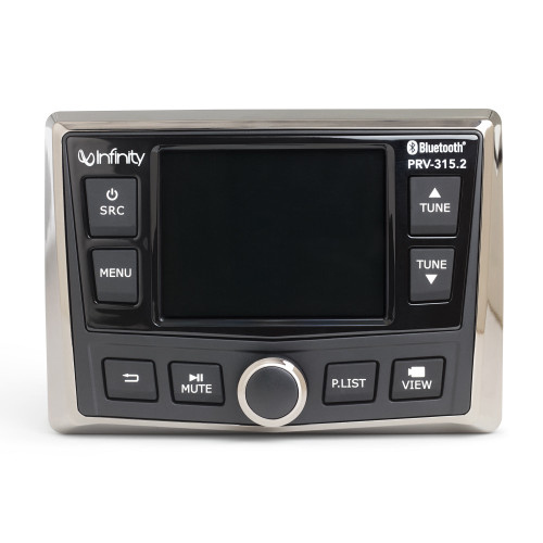 Infinity PRV-315.2 Marine AM/FM/USB/BT/4X50 Waterproof Stereo receiver ...
