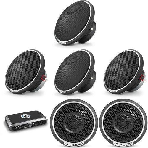 JL Audio C7 3-way Active Component Set-1 pair each of 1 inch