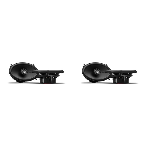 マジカルラジオ1 2 3 Rockford Fosgate P1V2-46 4x6” 3-Way Coaxial Car Speakers – 75W RMS