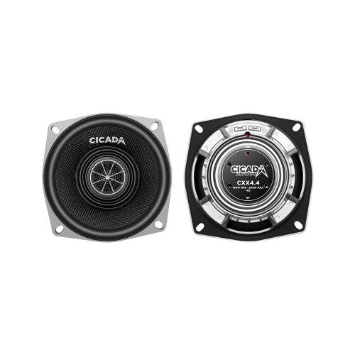 ギアクロニクル　4コン Cicada Audio CXX4.4 4-inch Pro Coaxial Speakers – 4Ω – Pair