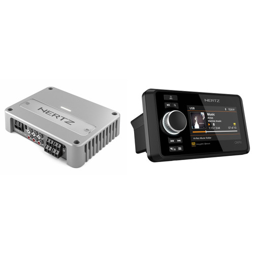 Mastercraft Bit Receiver Hertz Marine Audio Upgrade – CAPRI H100 Receiver & Venezia V4C 4 ...