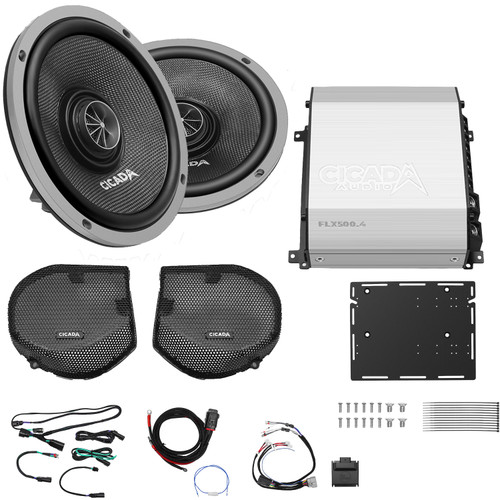Cicada Audio Front Stage - Level 2 - Street Glide Kit 2024+ Harley
