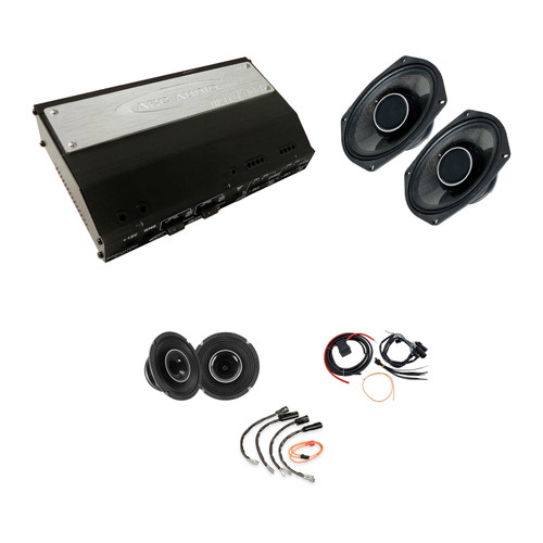 Arc Audio MOTO 800.4 Cicada 4-Speaker Harley Touring Kit 2014-2023