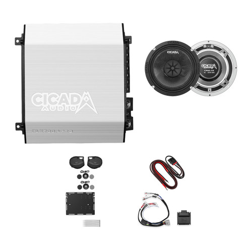 Cicada Audio Front Stage - Level 4 PRO - Street Glide Kit 2024+