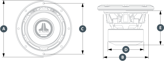 6W3v3-4 - Car Audio - Subwoofer Drivers - W3v3 - JL Audio