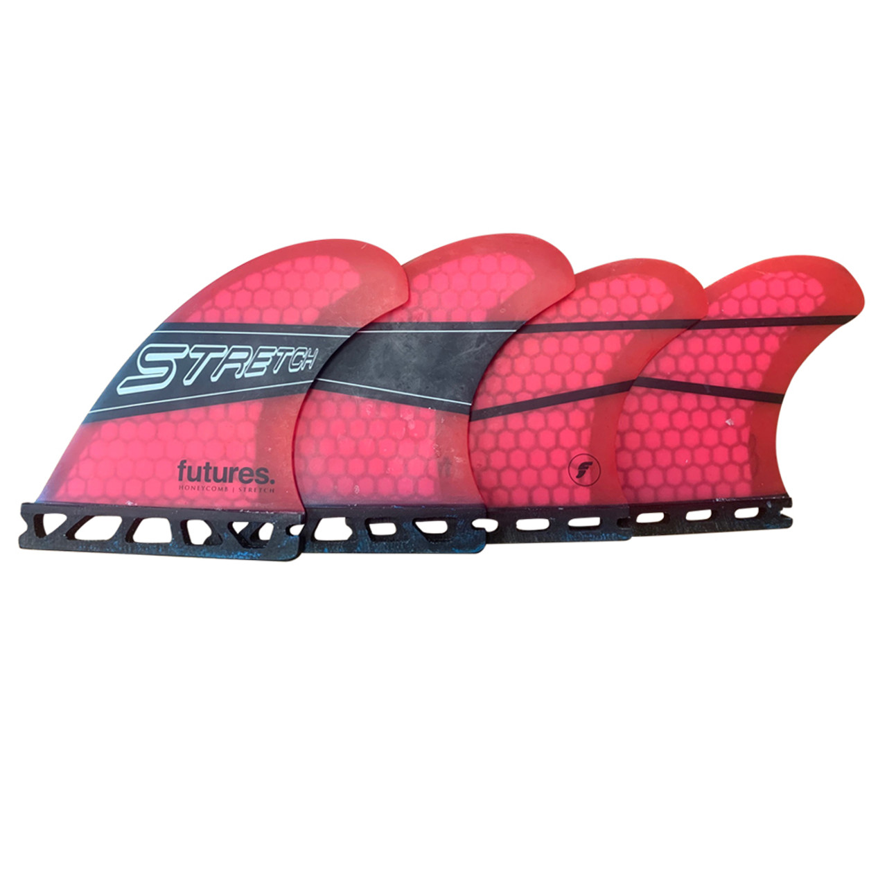 Future Stretch Used Quad Surfboard Fin Set