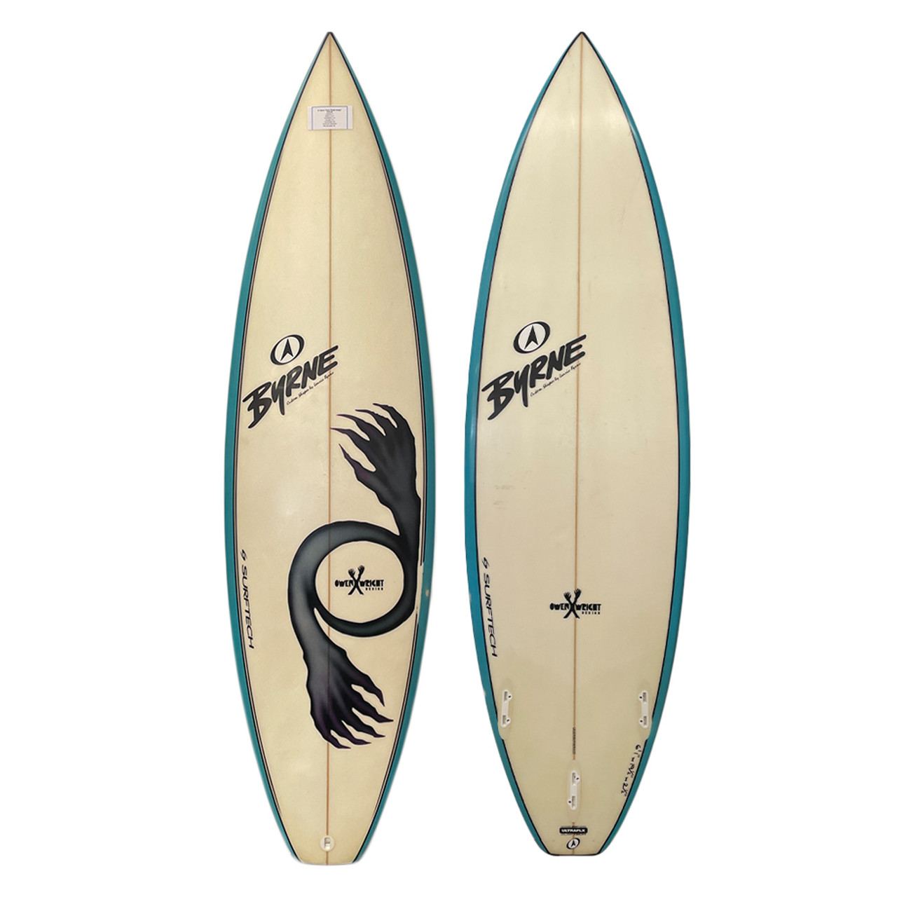 6'1 Byrne Owen Wright Design Used Surfboard