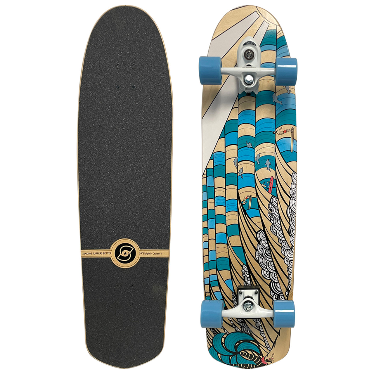 SmoothStar Surf Skate - Surf Trainer - 39