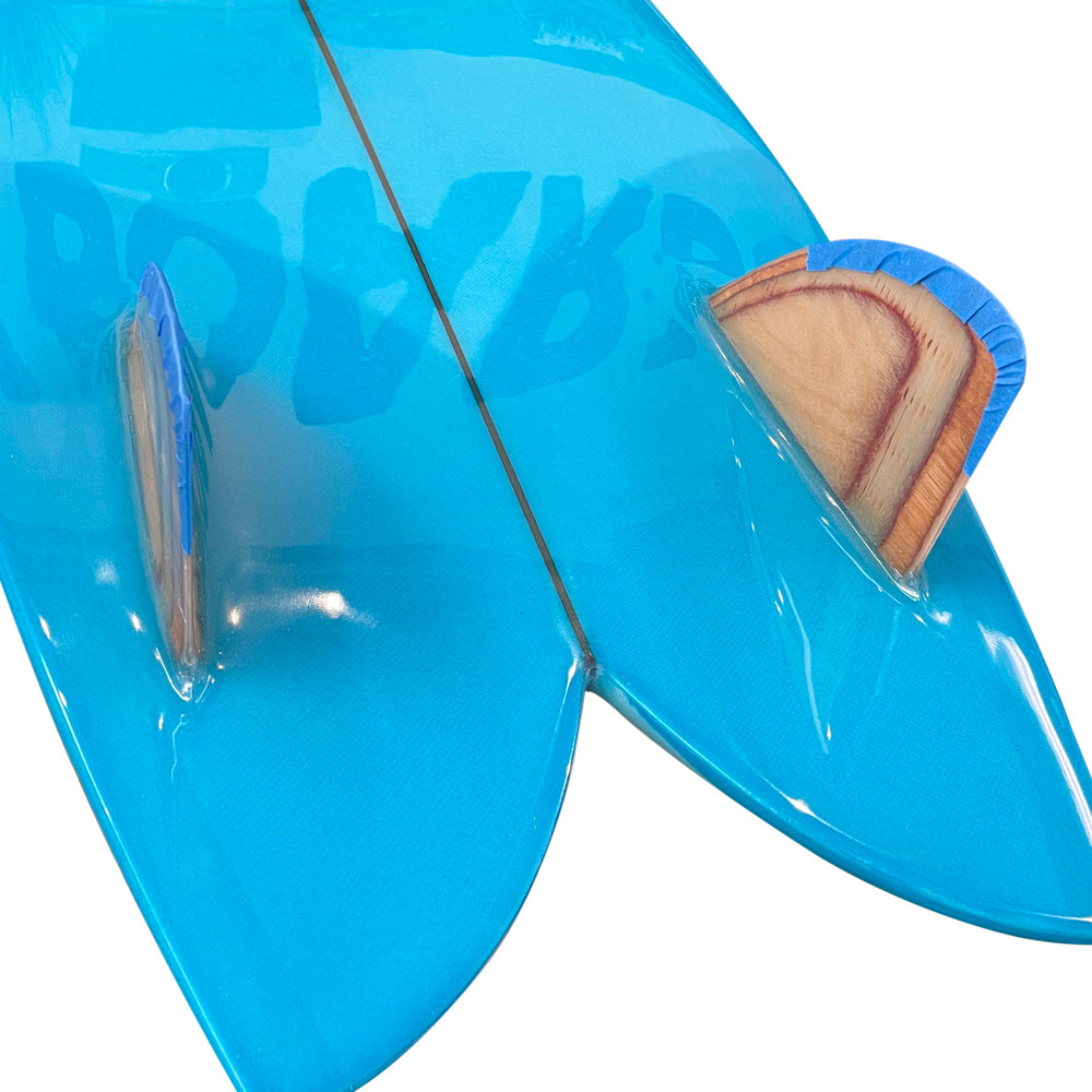 5'10" Josh Hall Surfboards "Gen 2 Keel" New Fish Surfboard w/ GlassOn