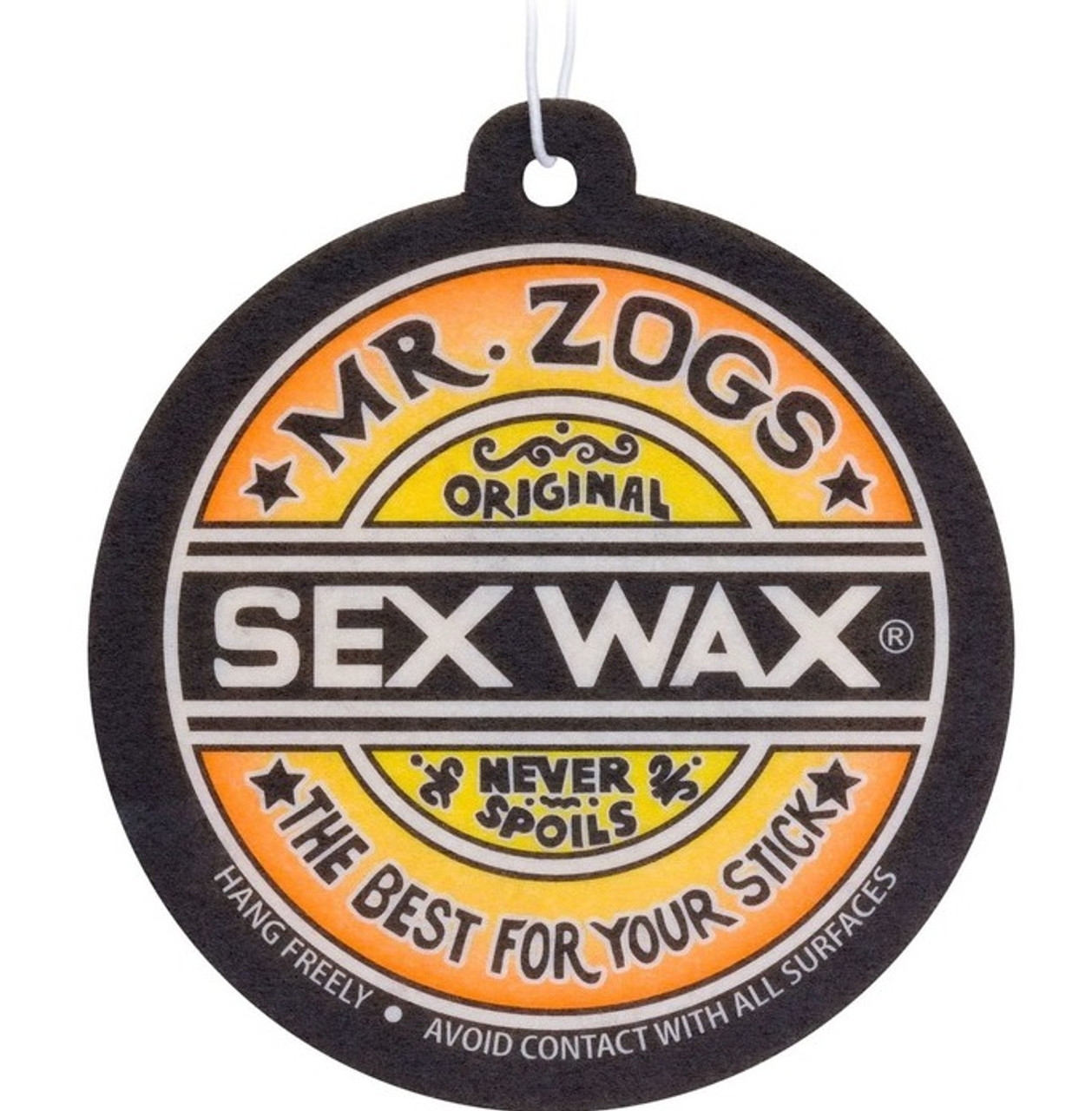 Sexwax Car Freshener - Coconut Scent - Inverted Bodyboarding