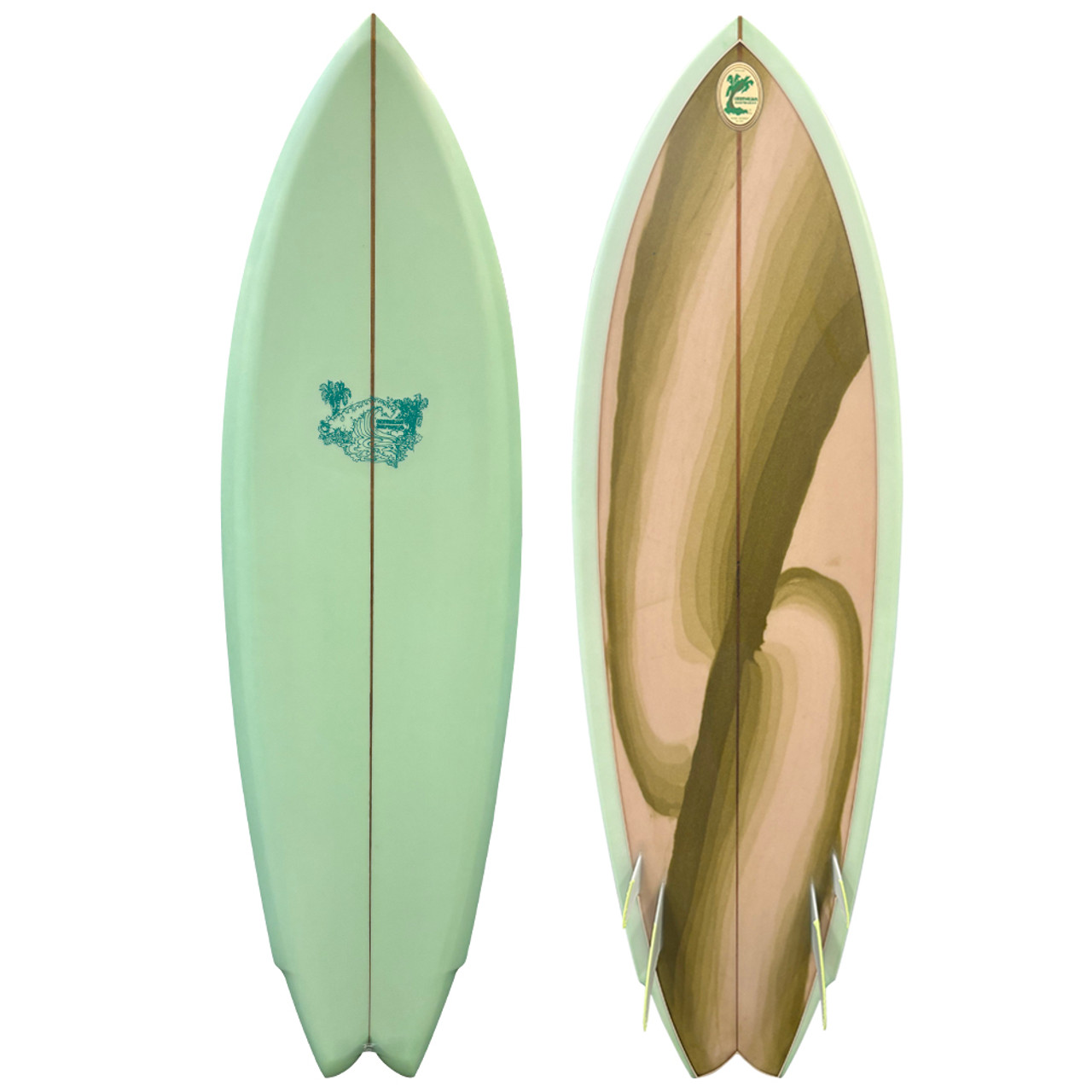5'7 Greenroom Surfboards 