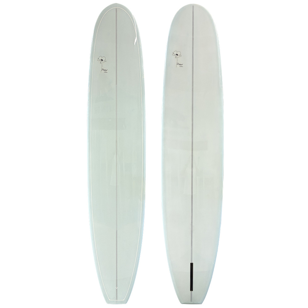 9'3 Poppy Curated Surfboards - New Classic Noserider Longboard - BLEM