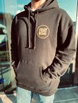 Stray Boards Unisex Hoodie Black & Gold