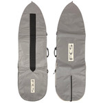 6'7" FCS Day Bag Steel Grey – New Surfboard Board Bag from Stray Boards for Travel and Protection