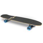SmoothStar Surf Skate - Surf Trainer - 39" Dolphin Cruiser Longboard II THD