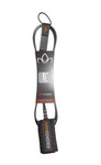 Image of the Stay Covered - 6' Comp Surfboard Leash - Black