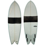 5'4" Stewart Surfboards Used Quad Fin Fish Shortboard Surfboard - Abstract Resin Tint 5'4" Stewart Surfboards Used Quad Fin Fish Shortboard Surfboard - Abstract Resin Tint