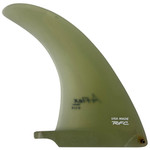 8.25" Rainbow Fin Co. "A-Flex" Marc Andreini - Lightly-Used RFC Singlefin (Clear)