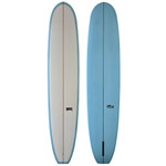 9'8" O'Keefe Surfboards "Pain Killer" - New Noserider Longboard - Blue on White 9'8" O'Keefe Surfboards "Pain Killer" - New Noserider Longboard - Blue on White