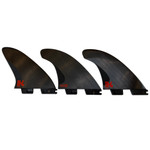 FCS II H4 Thruster Fin Set - Large - Used Surfboard Thruster Fin Set